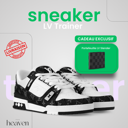 Sneaker LV Trainer + Portefeuille LV Slender [CADEAU EXCLUSIF]